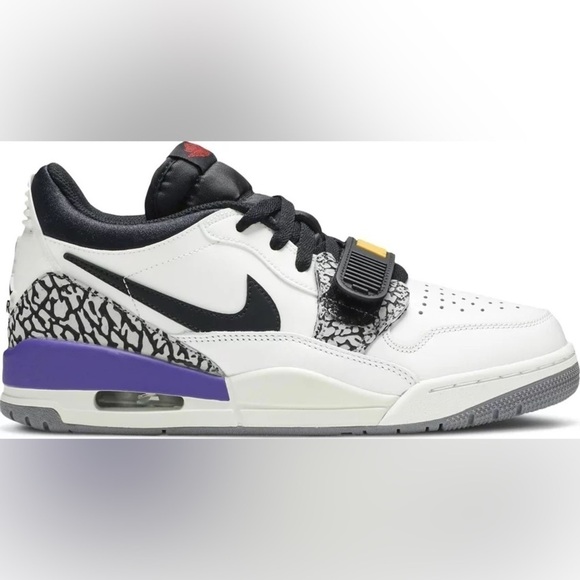 Nike Air Jordan Legacy 312 Low Lakers Retro Sneaker Size 8.5 Women